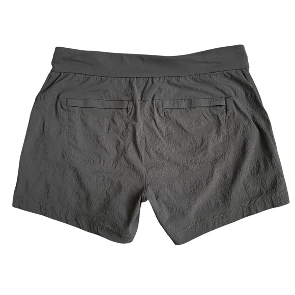 Athleta Trekkie North Shorts Women’s Size 4  Gray Zip Pockets Quick Drying - Picture 4 of 8
